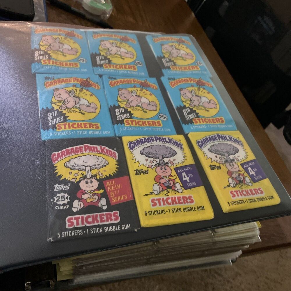 Garbage Pail Kids Vintage Complete Original Serie 1-10 1985-1987 Rare Cards